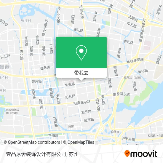 壹品原舍装饰设计有限公司地图