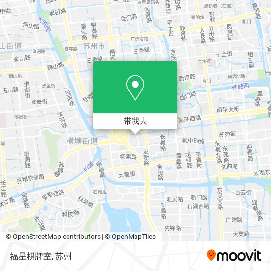 福星棋牌室地图