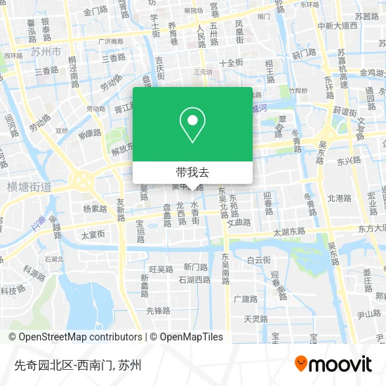 先奇园北区-西南门地图