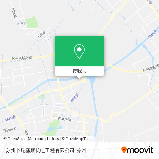 苏州卜瑞塞斯机电工程有限公司地图