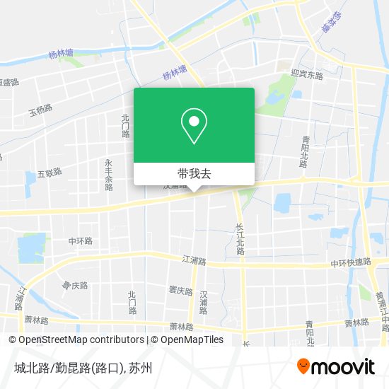 城北路/勤昆路(路口)地图