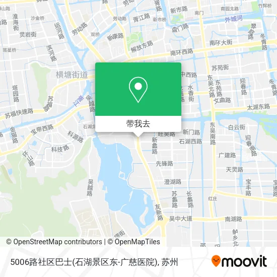 5006路社区巴士(石湖景区东-广慈医院)地图