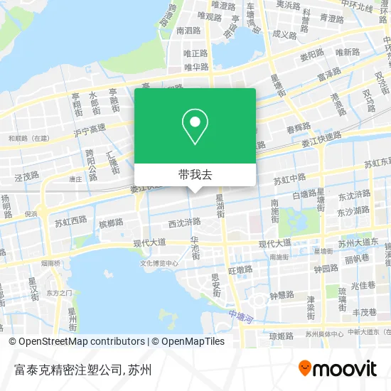 富泰克精密注塑公司地图