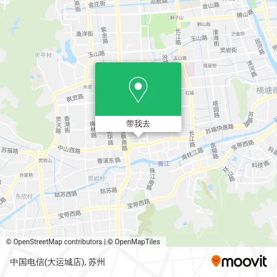 中国电信(大运城店)地图