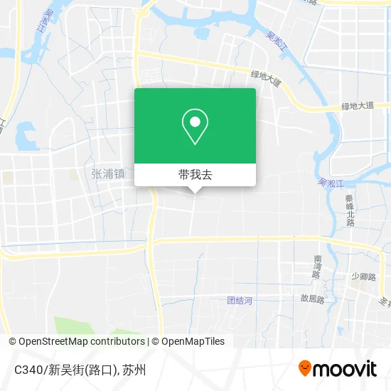 C340/新吴街(路口)地图