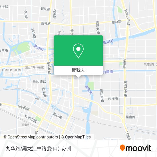 九华路/黑龙江中路(路口)地图