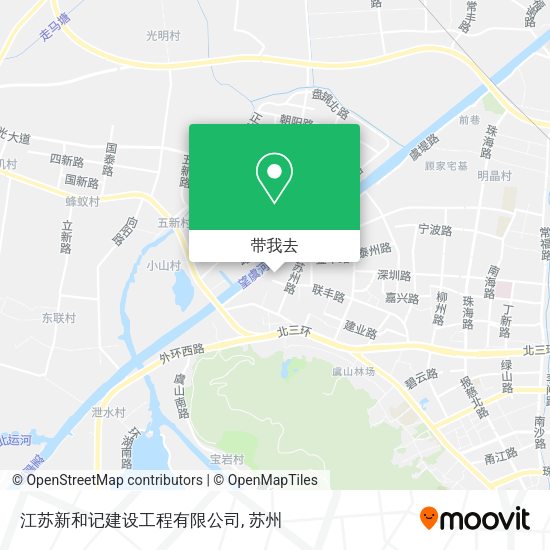 江苏新和记建设工程有限公司地图