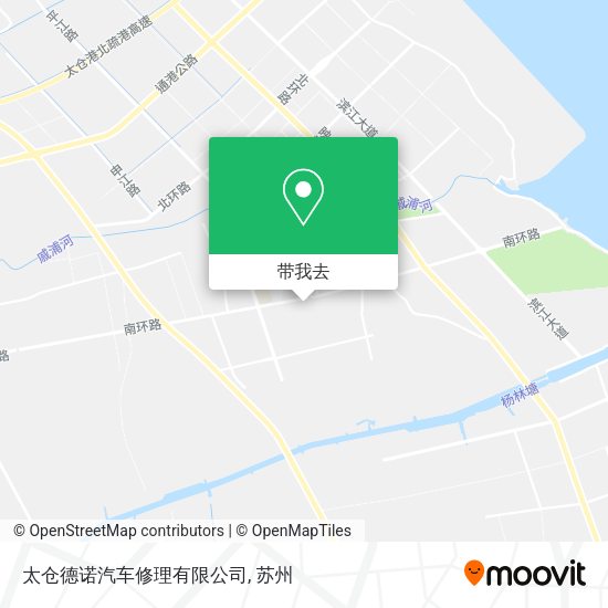 太仓德诺汽车修理有限公司地图