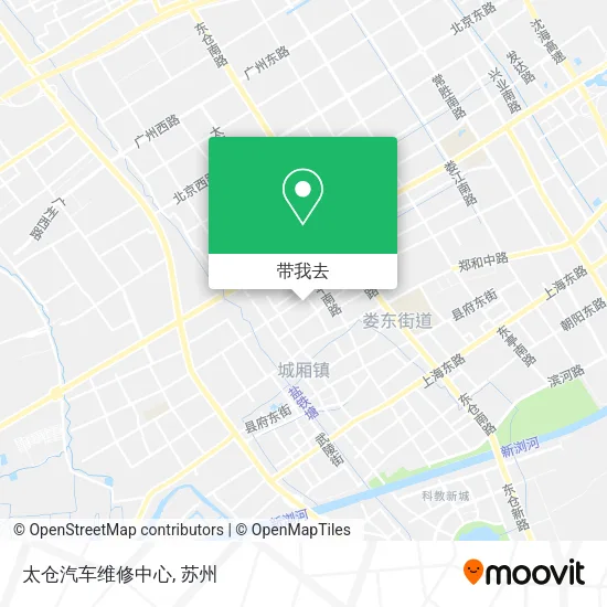 太仓汽车维修中心地图