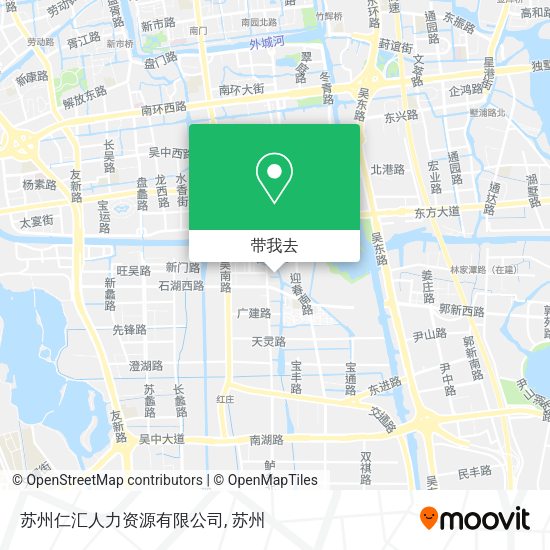 苏州仁汇人力资源有限公司地图