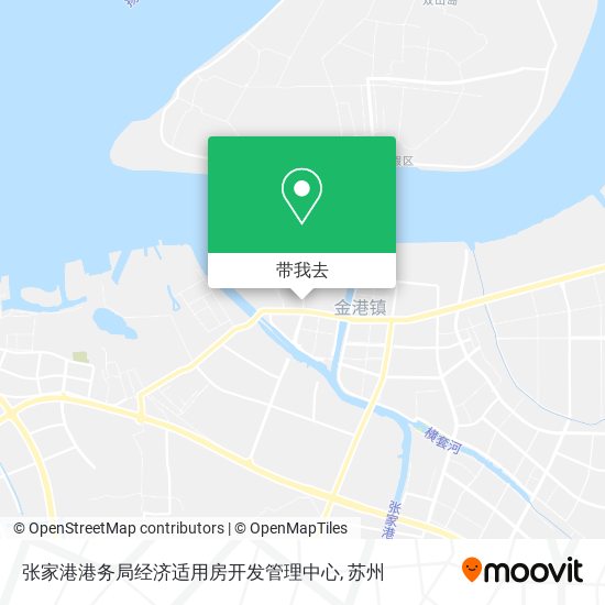 张家港港务局经济适用房开发管理中心地图