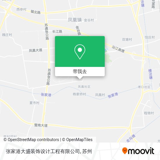 张家港大盛装饰设计工程有限公司地图