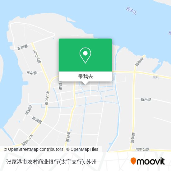张家港市农村商业银行(太宇支行)地图