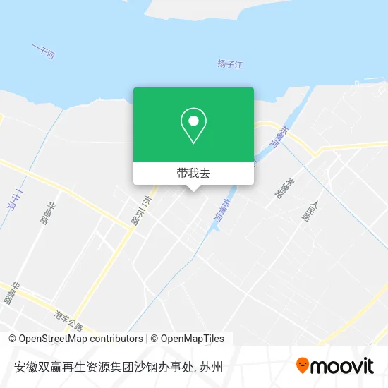 安徽双赢再生资源集团沙钢办事处地图