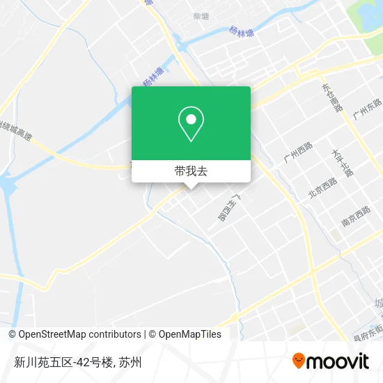 新川苑五区-42号楼地图