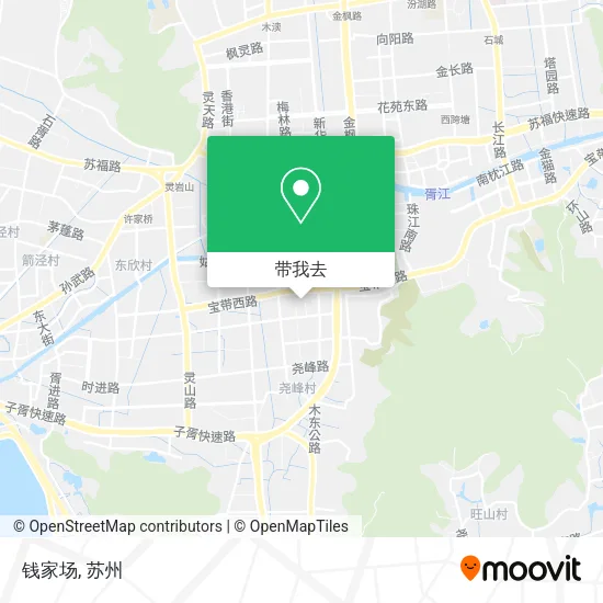 钱家场地图