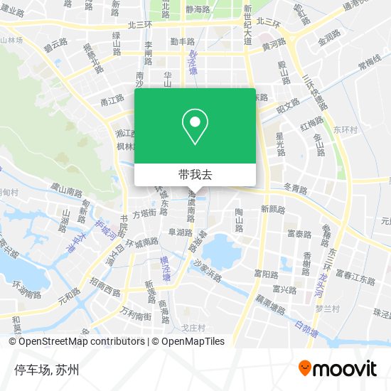 停车场地图