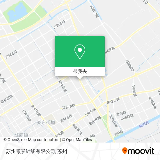 苏州颐景针线有限公司地图