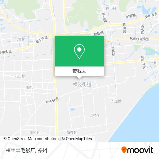 桓生羊毛衫厂地图