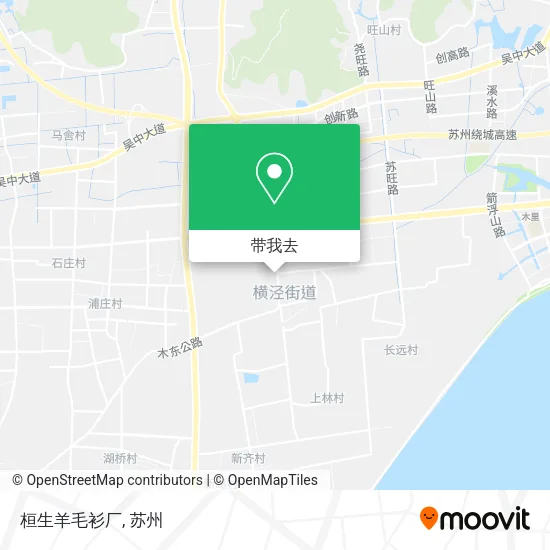 桓生羊毛衫厂地图