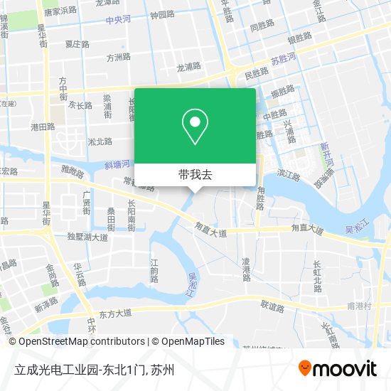 立成光电工业园-东北1门地图