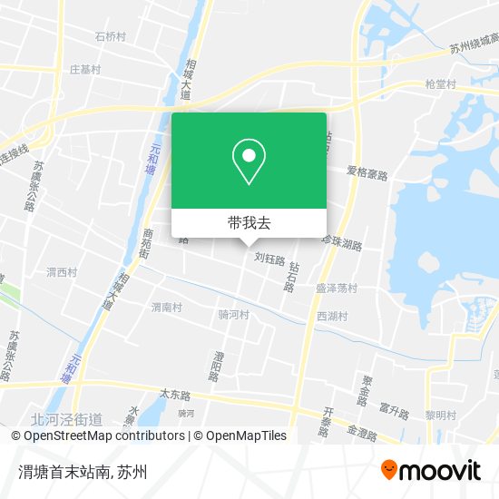 渭塘首末站南地图