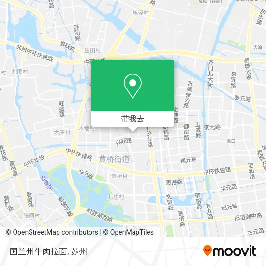 国兰州牛肉拉面地图