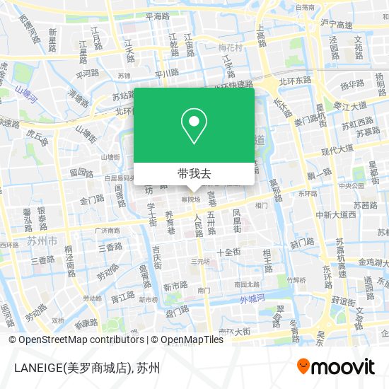 LANEIGE(美罗商城店)地图