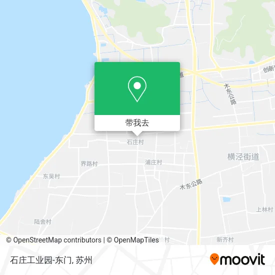 石庄工业园-东门地图