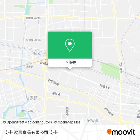 苏州鸿昌食品有限公司地图