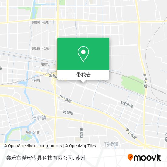 鑫禾富精密模具科技有限公司地图