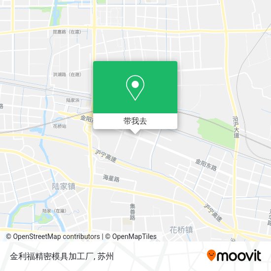 金利福精密模具加工厂地图