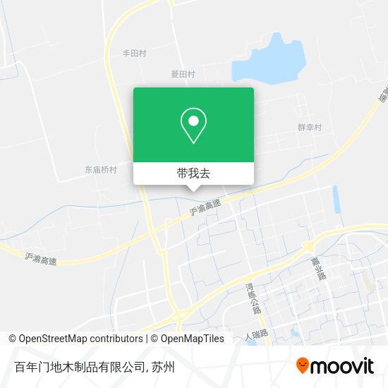 百年门地木制品有限公司地图