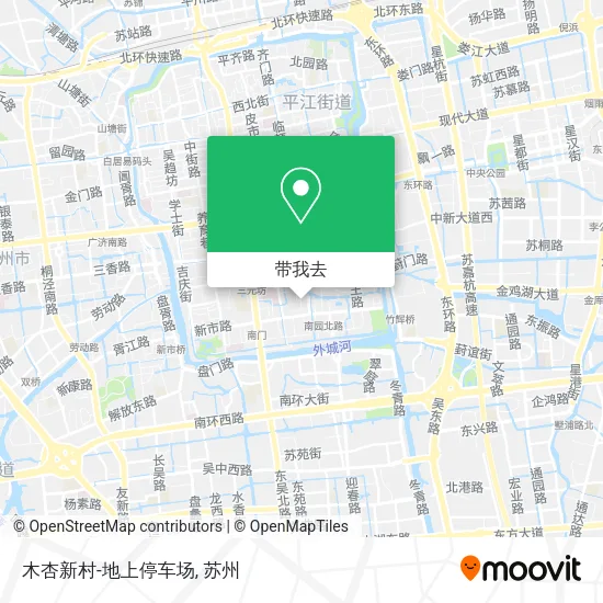 木杏新村-地上停车场地图