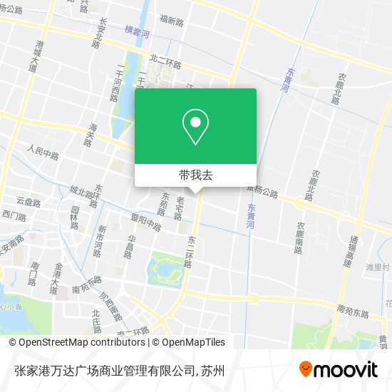 张家港万达广场商业管理有限公司地图