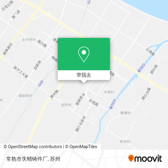 常熟市失蜡铸件厂地图