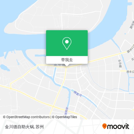 金川德自助火锅地图