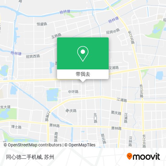 同心德二手机械地图