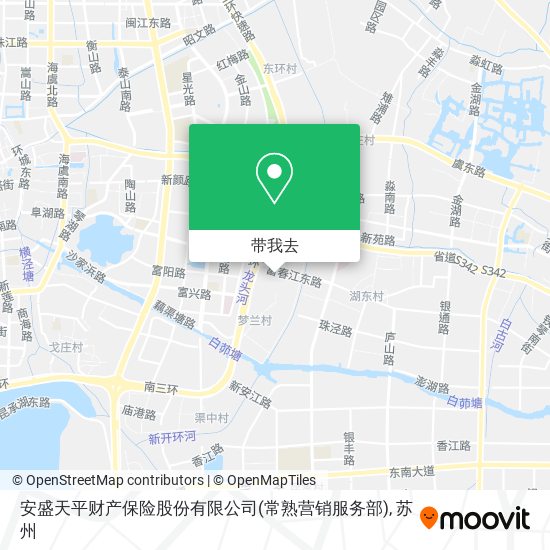 安盛天平财产保险股份有限公司(常熟营销服务部)地图
