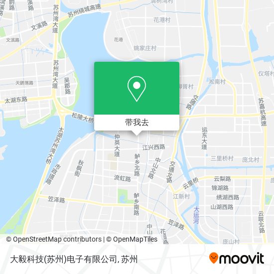 大毅科技(苏州)电子有限公司地图
