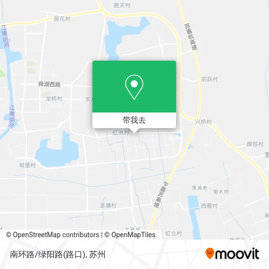 南环路/绿阳路(路口)地图