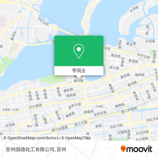 苏州国德化工有限公司地图