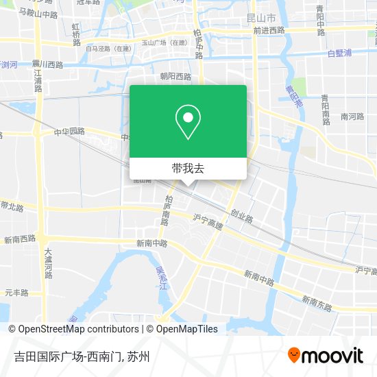 吉田国际广场-西南门地图