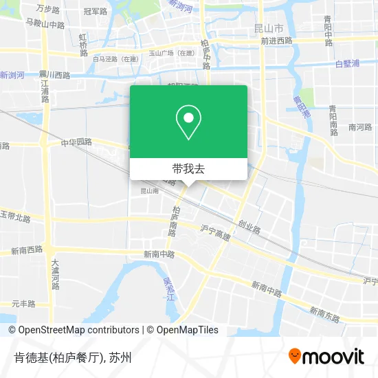 肯德基(柏庐餐厅)地图