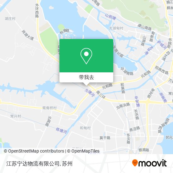 江苏宁达物流有限公司地图