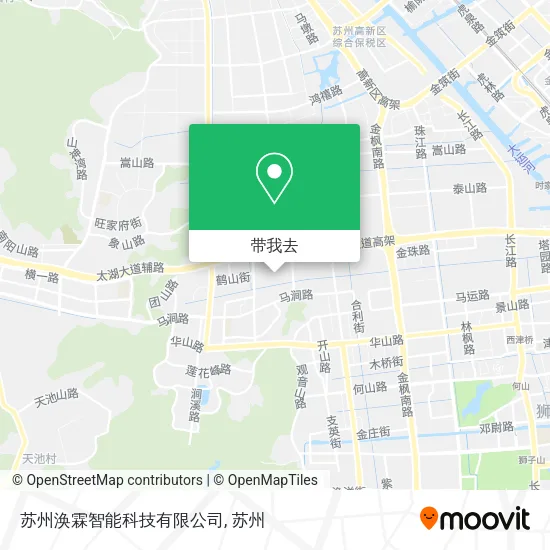 苏州涣霖智能科技有限公司地图
