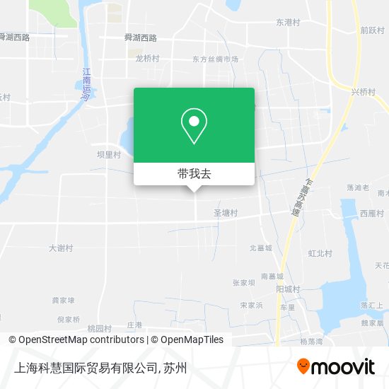 上海科慧国际贸易有限公司地图