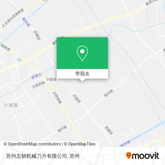 苏州志韧机械刀片有限公司地图