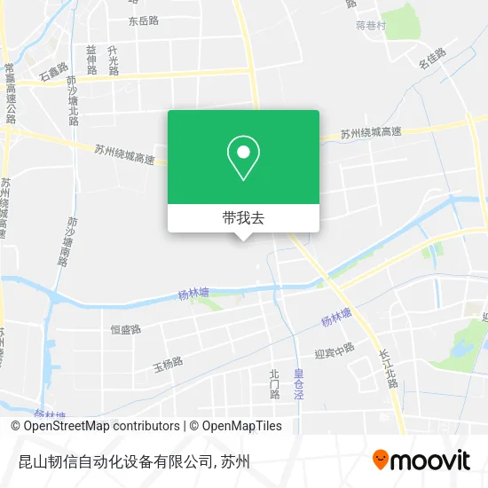 昆山韧信自动化设备有限公司地图