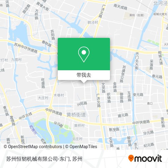 苏州恒韧机械有限公司-东门地图
